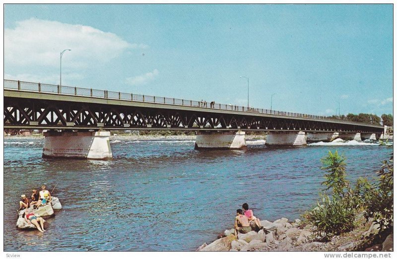 Pont Mgr Lanlois, Camping  a proximite, Quebec, Canada, 40-60s