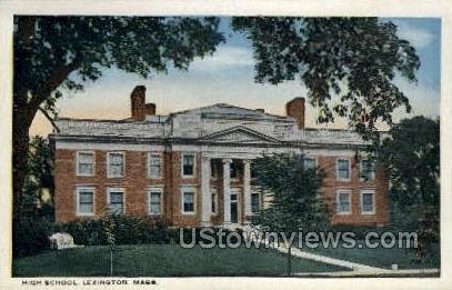 High School, Lexington - Massachusetts MA