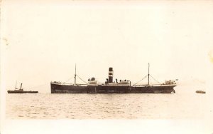 Raycher Real Photo Harrison Line Ship 