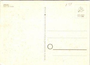 Trummerbahn Debris Train Under den Linden Berlin Germany POSTCARD