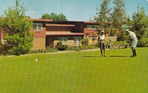 Golf Putting Green and Club House The Concord Hotel Kiamesha Lake New York