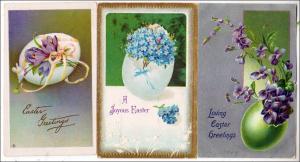 3 - Easter Cards with Flowers