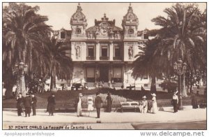 Monaco Monte Carlo La Facade du Casino Photo