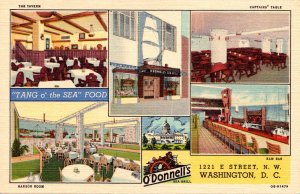 Washington D C O'Donnell's Sea Grill Restaurant Curteich