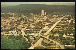 South Carolina GREENVILLE Aerial View of Business Section - Chrome