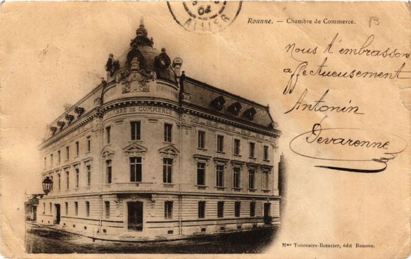 CPA ROANNE Chambre de Commerce (338791)