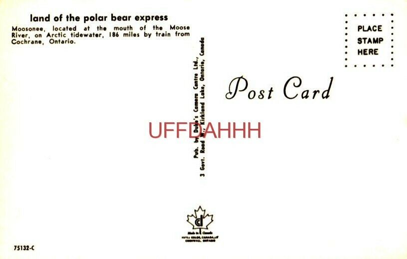 land of the polar bear express MOOSONEE, ONTARIO CANADA Canada