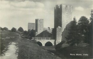 Lot 8 real photo postcards all VISBY Sweden c.1934 