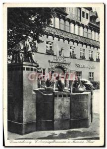 Old Postcard Braunschweig