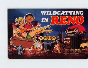 Postcard Wildcatting in Reno, Nevada