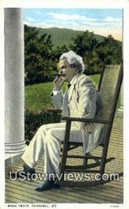 Mark Twain in Hannibal, Missouri