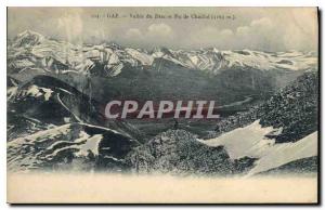 Postcard Old Drac Valley Gap and Peak Chaillol