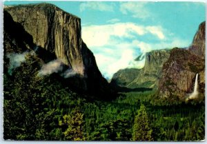 Postcard - As Seen from the Wawona Road, Yosemite National Park, California, USA