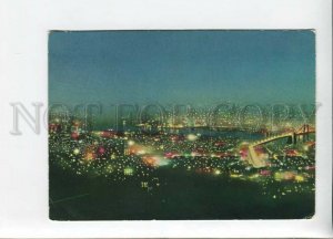 3109121 HONG KONG Night View OLD photo postcard