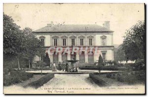 Postcard Old Saint Affrique The Courthouse