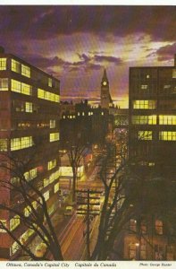 Canada  Postcard - Capital City - Ottawa at Night - Ref TZ7164