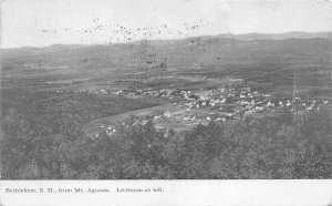 Bethlehem New Hampshire View from Mt Agassiz~c1905 B&W Postcard