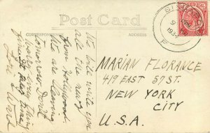 RPPC Malaysia Native using Blow-Pipe, Singapore 1934 Straits Settlements Stamp