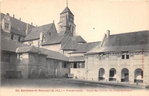 B38170 Environs de Saumur Fontevrault Cour du Cloitredu Petit Quartier  france