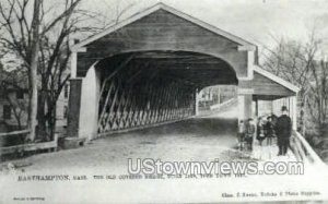 Reproduction - Old Covered Bridge - Easthampton, Massachusetts MA