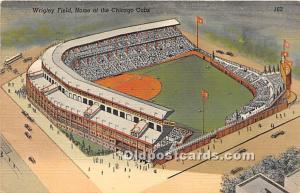 Wrigley Field, Home of the Chicago Cubs Chicago, Illinois, IL, USA Stadium 1950 