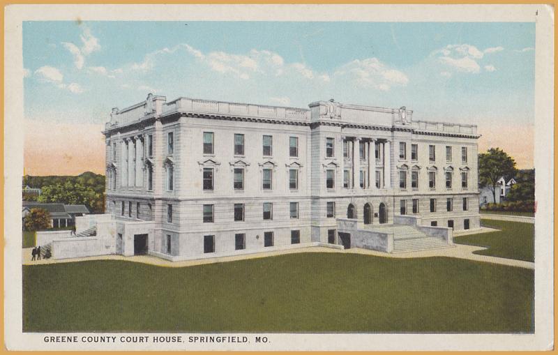 Springfield, MO., Greene County Courthouse - 