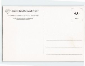 Postcard Amsterdam Diamond Center, Amsterdam, Netherlands