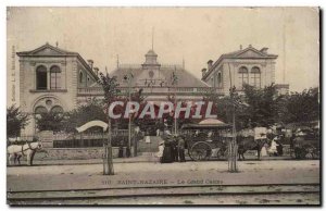 Postcard Old Saint Nazaire The big casino