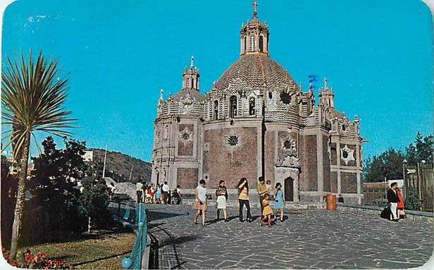 Exterior del Pocito en la Villa de Guadalupe Mexico 1984