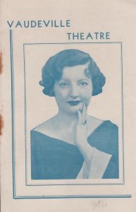 Peggy Wood Toss Of A Coin Edwin Styles Comedy Vaudeville London Theatre  Prog...