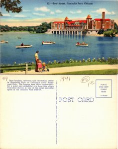 Boat House, Humboldt Park, Chicago, Ill. (25455