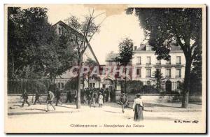 Chateauroux - Tobacco Factory - Tabacco - Old Postcard TOP