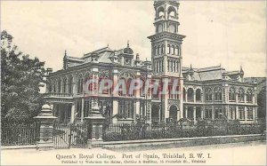 Postcard Old Queen's Royal College, Port of Spain, Trinidad