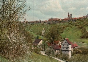 Postcard Rothenburg Od Der Tauber Mit Topplerschlobchen Museum in Germany