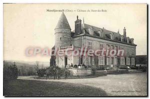 Postcard Old Montjavoult Oise Bois du Bout du Chateau