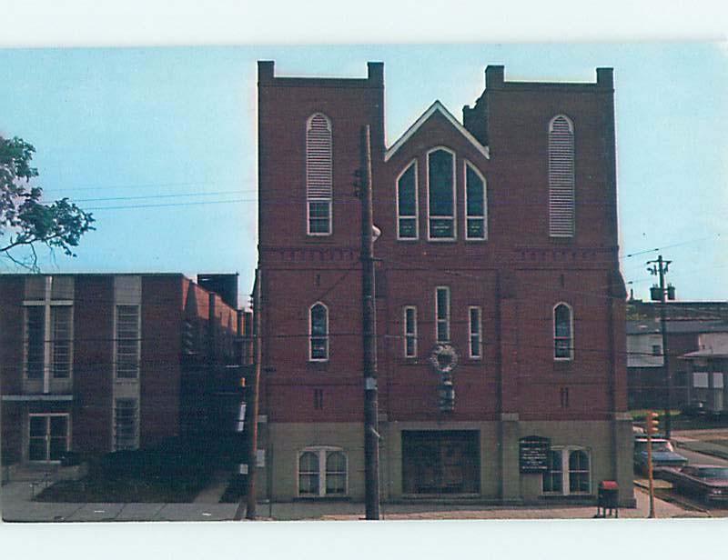 Unused Pre-1980 CHURCH SCENE Atlanta Georgia GA A5805-12