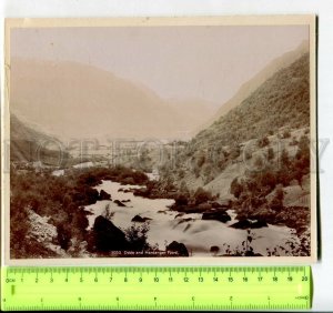 431499 NORWAY Odde and Hardanger Fjord Vintage 19th century photo