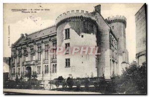 Postcard Old Angouleme Hotel de Ville