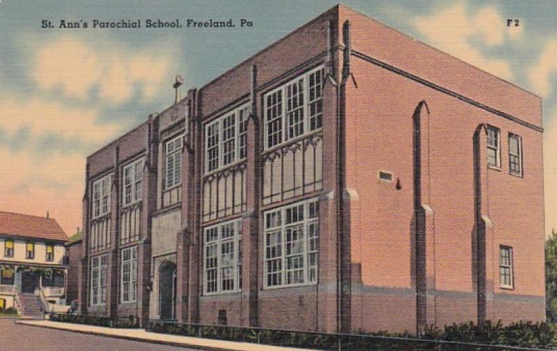 Pennsylvania Freeland St Ann's Parochial School