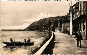 CPA VILLEQUIER - Le passeur (105124)