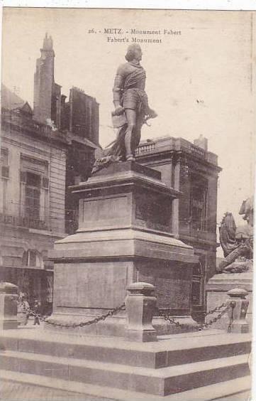 France Metz Monument Fabert