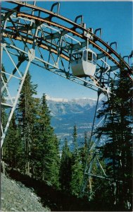 Banff Alberta Sulphur Mountain Gondola Lift Unused Vintage Postcard E80