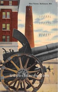 Shot Tower in Baltimore, Maryland