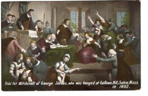 Trial for Witchcraft of George Jacobs, Salem Massachusetts