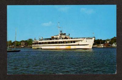 MA Siasconset  HYANNIS NANTUCKET ISLAND MASS Cape Cod Postcard Massachusetts