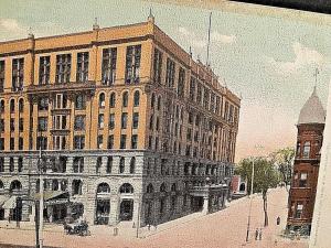 Postcard Early 1900 s View of The Phister Hotel in Milwaukee, WI      X5