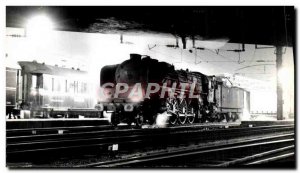 Photo Train Locomotive Darmstrom December 63 Paris Est