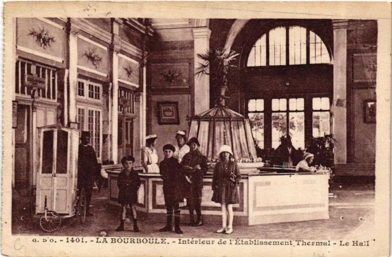 CPA La BOURBOULE Intérieur de l'Etabl. Thermal (720916)