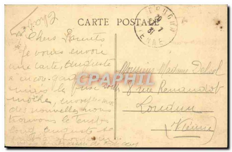 Old Postcard Chateau Gaillard Les Andelys