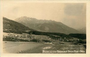 IGLS AUSTRIA TERRASSE JOLER HOF PHOTO POSTCARD c1925